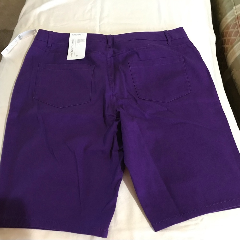 Coldwater Creek shorts size 14 - Picture 2 of 9